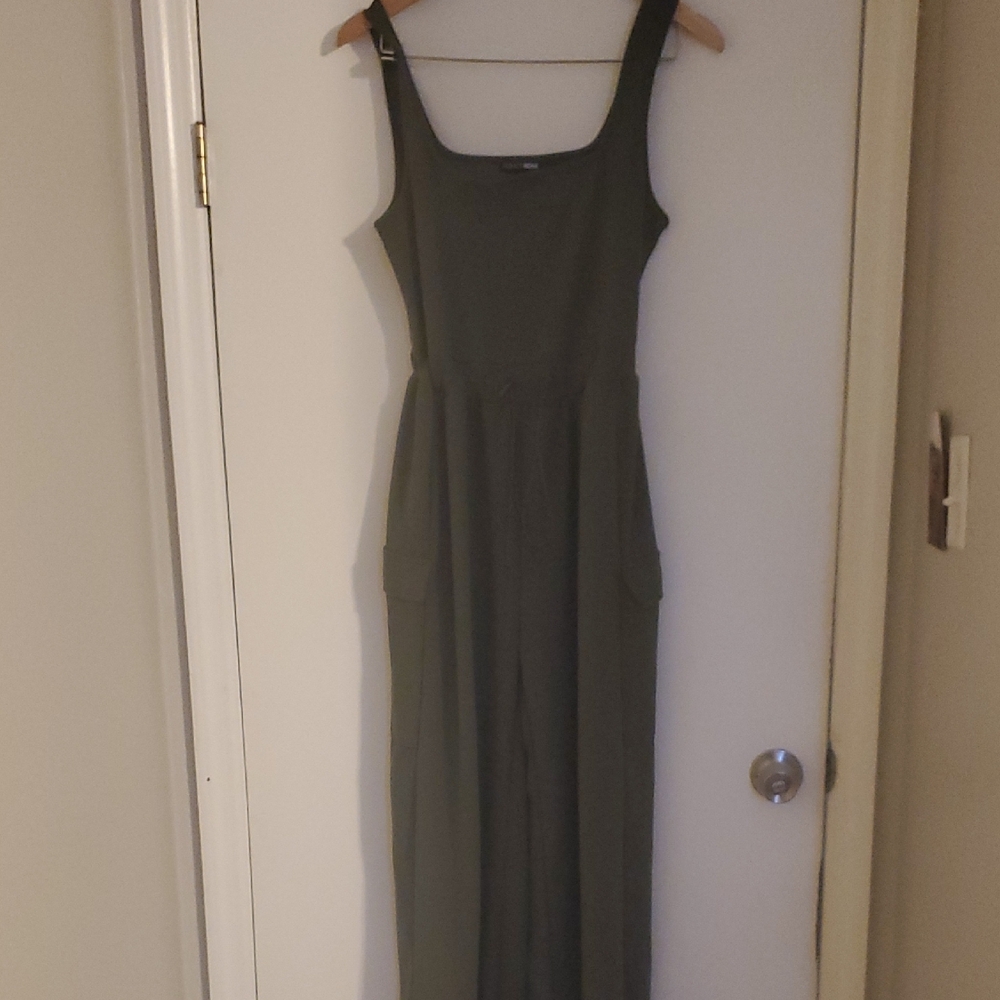 Fashion Nova Olive Jumpsuit